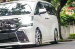 Toyota Vellfire X Work on Vossen Wheels (VWS-1) 2016 года